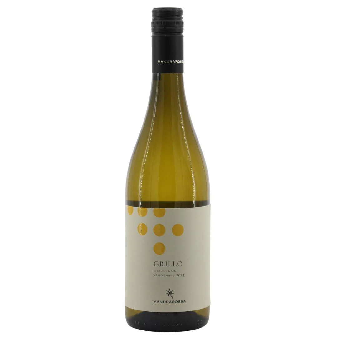 Grillo Sicilia DOC Vendemmia 2024 Mandrarossa 13% 0,75l