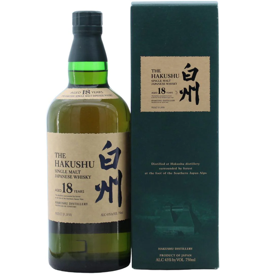 Hakushu 18 Jahre (alte Ausführung) 43% 0,7l