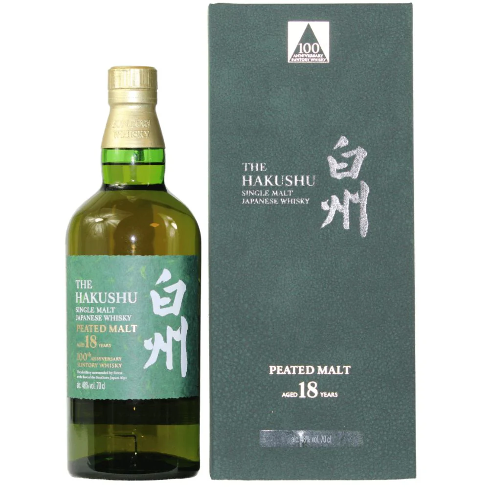 Hakushu 18 Jahre Peated 100th Anniversary 48% 0,7l