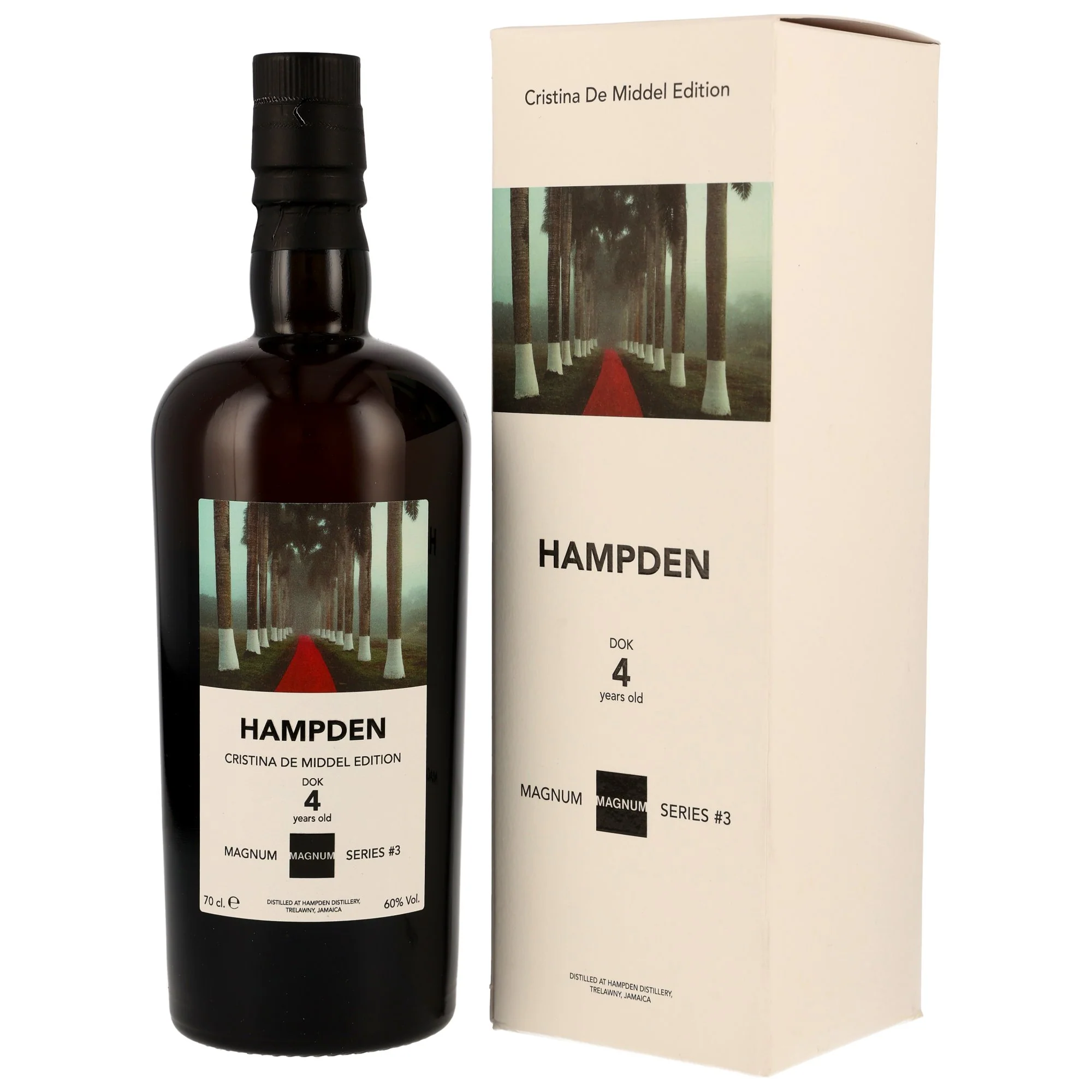Hampden DOK 4 Jahre 2021/2025 Magnum Series#3 Jamaica Rum 60% 0,7l