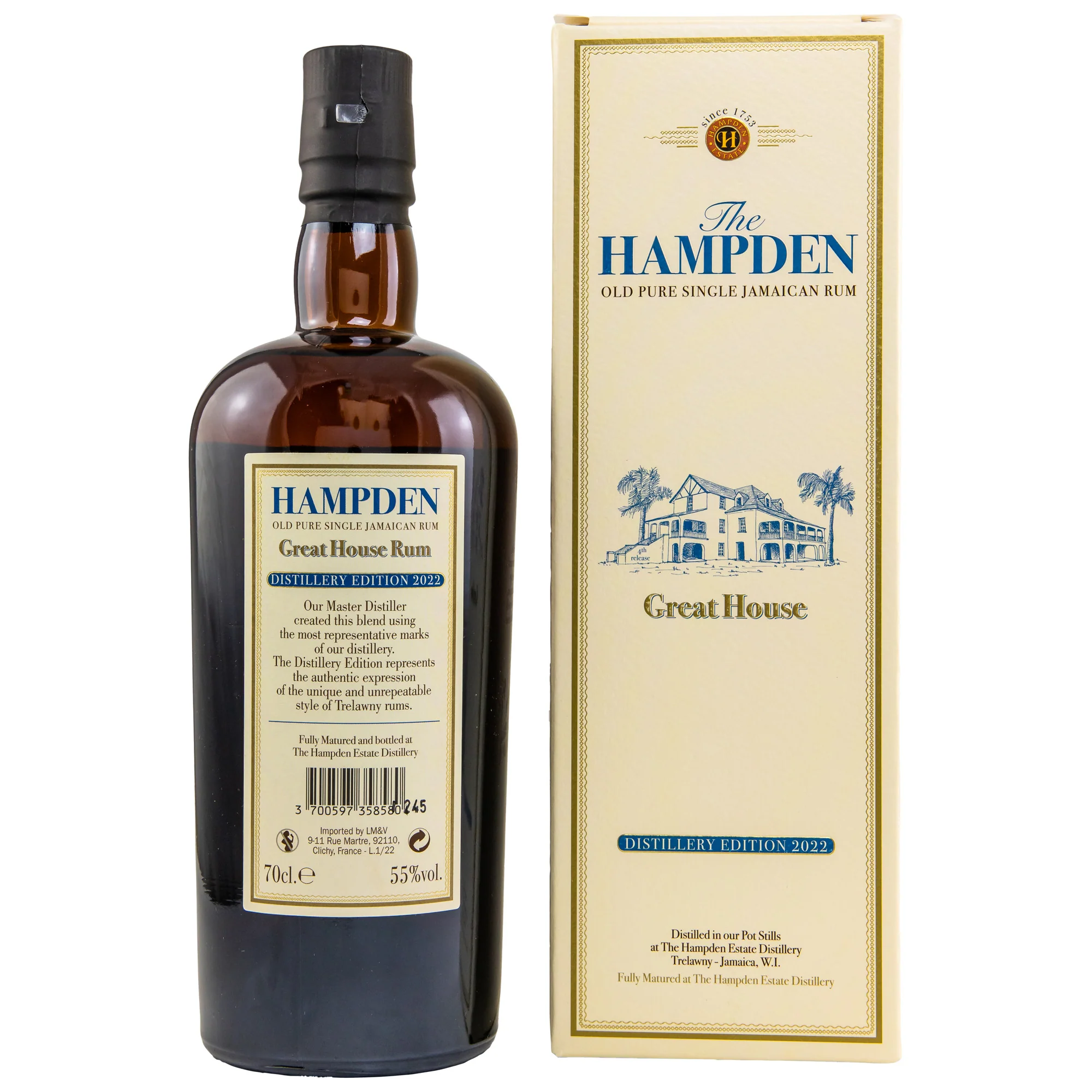 Hampden Great House Distillery Edition 2022 55% 0,7l - Image 2