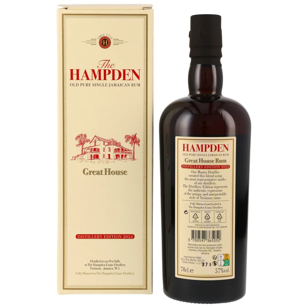 Hampden Great House Distillery Edition 2024 Jamaica Rum 57% 0,7l - Image 2