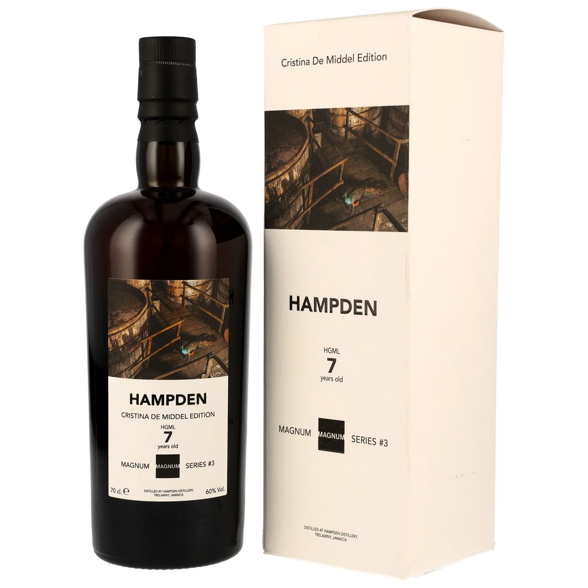 Hampden HGML 7 Jahre 2018/2025 Magnum Series#3 Jamaica Rum 60% 0,7l