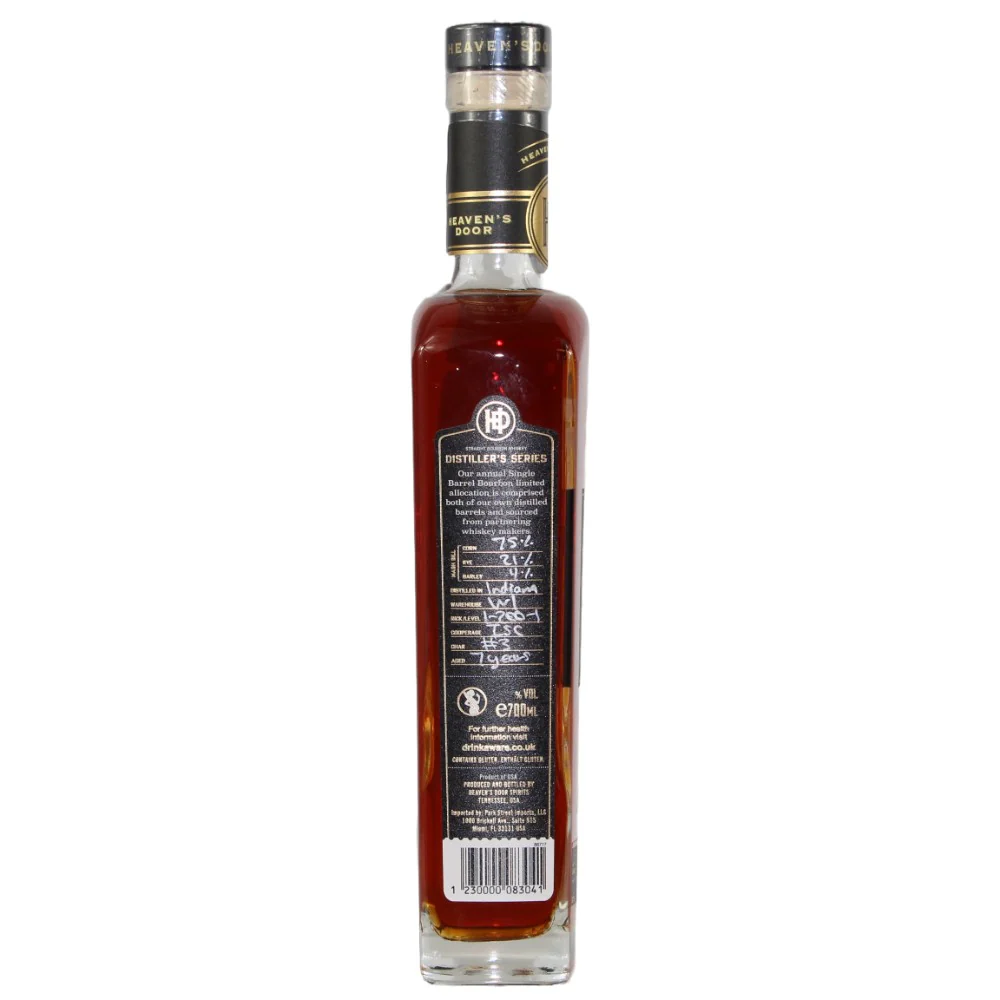 Heaven's Door Schlumberger Selection 5 Single Barrel #215 61,4% 0,7l - Image 2