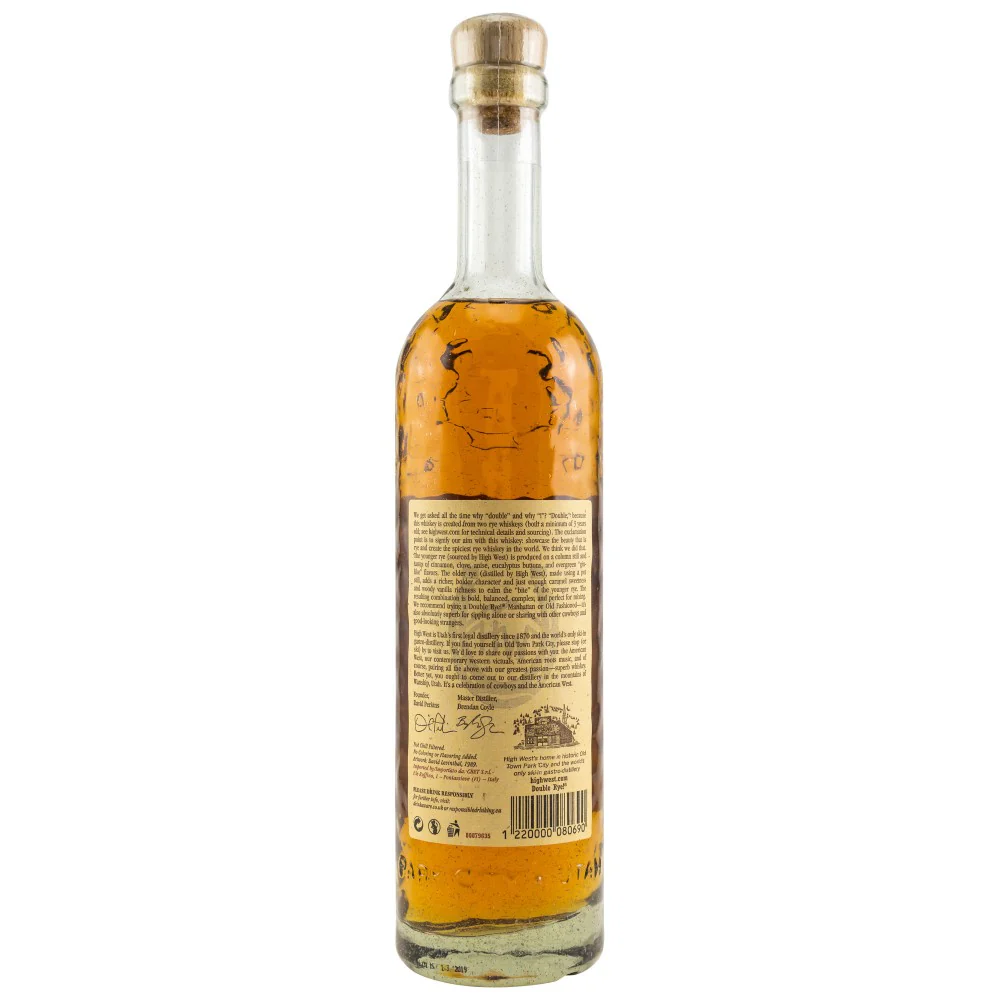 High West Double Rye 46% 0,7l - Image 2