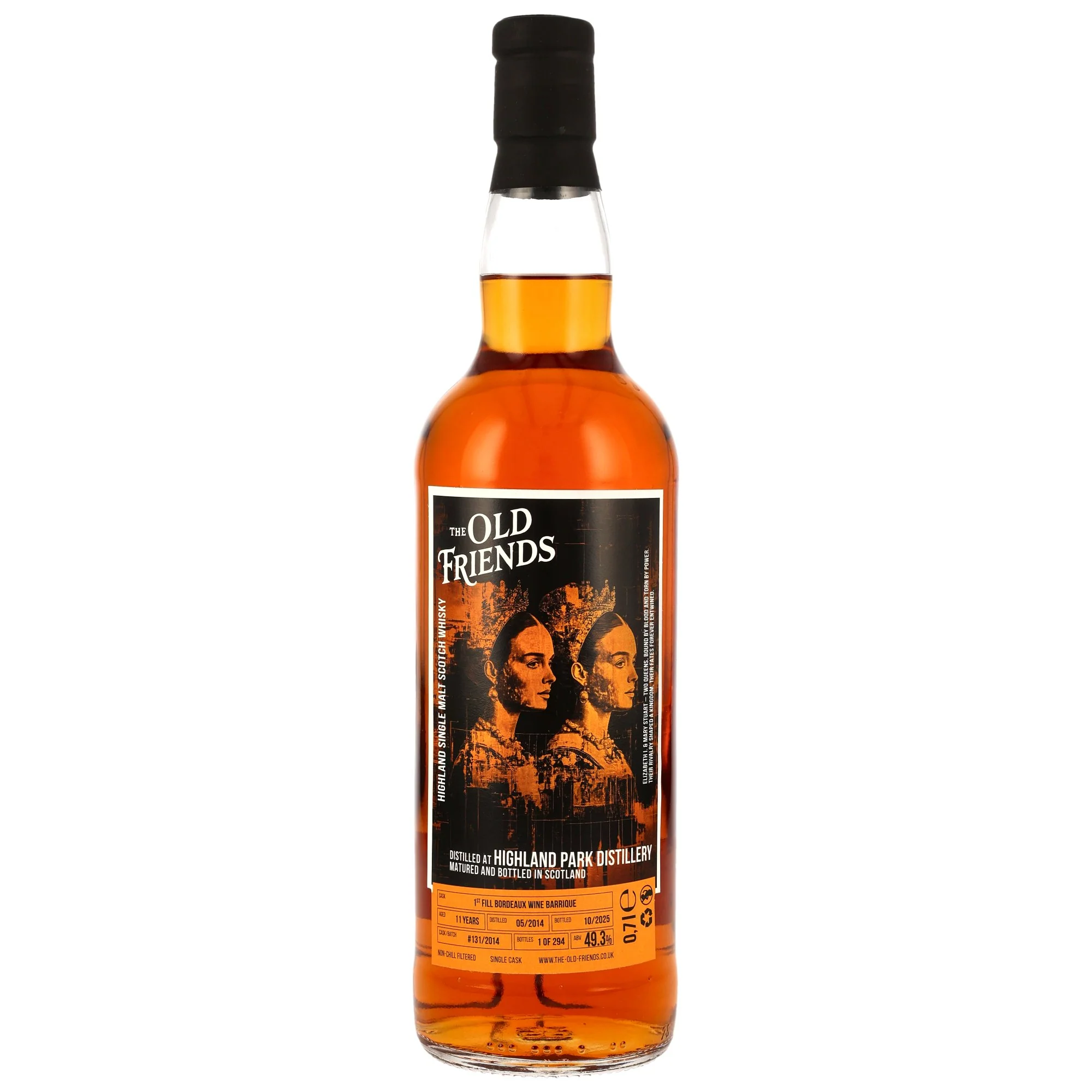 Highland Park 11 Jahre 2014/2025 1st Fill Bordeaux Barrique (The Old Friends) 49,3% 0,7l