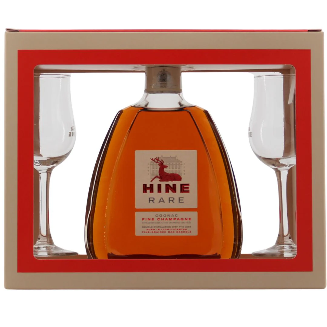 Hine Rare Cognac Geschenkverpackung 40% 0,7l