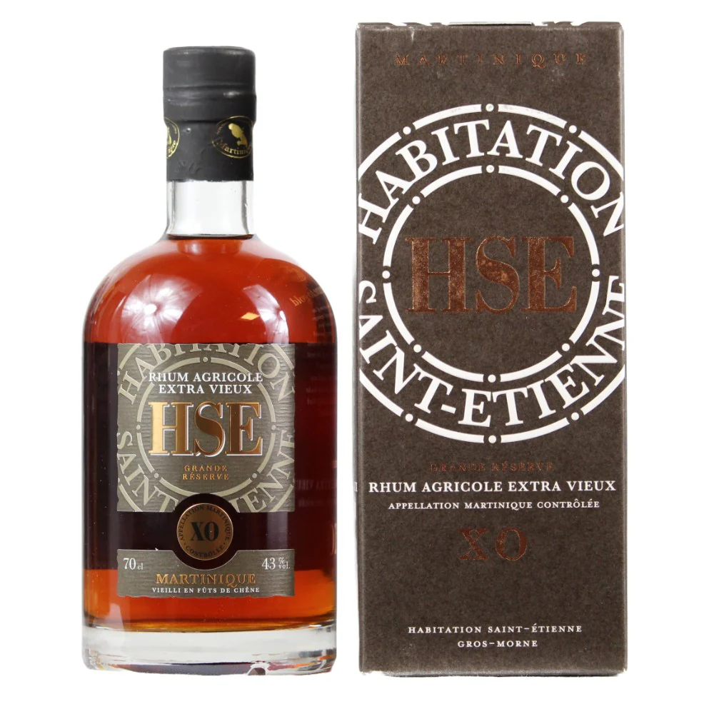 HSE XO Grande Reserve Rhum Agricole Extra Vieux 43% 0,7l