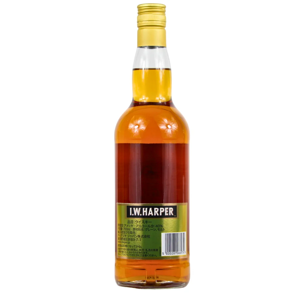 I.W.Harper Gold Japan Exclusive 40% 0,7l - Image 2