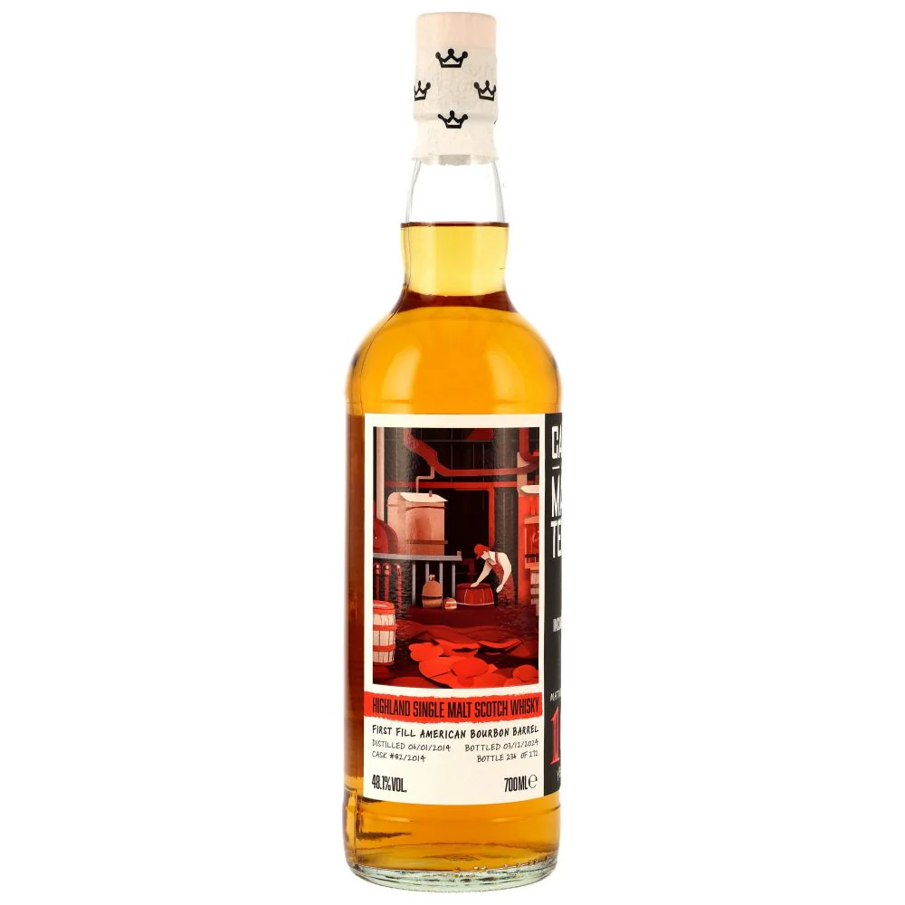 Inchmurrin 10 Jahre 2014/2024 First Fill Bourbon Barrel #82 Cask Masters 48,1% 0,7l