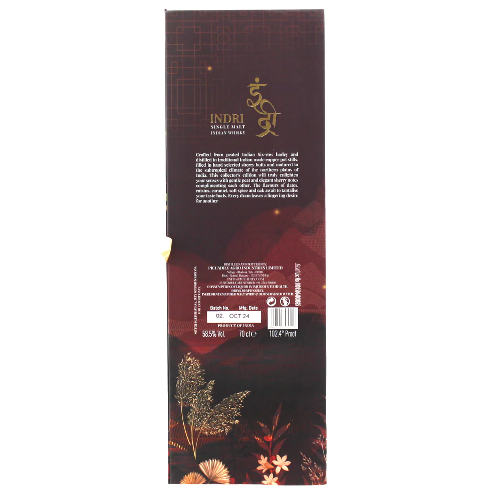 Indri Diwali Collectors Edition 2024 58,5% 0,7l - Image 4