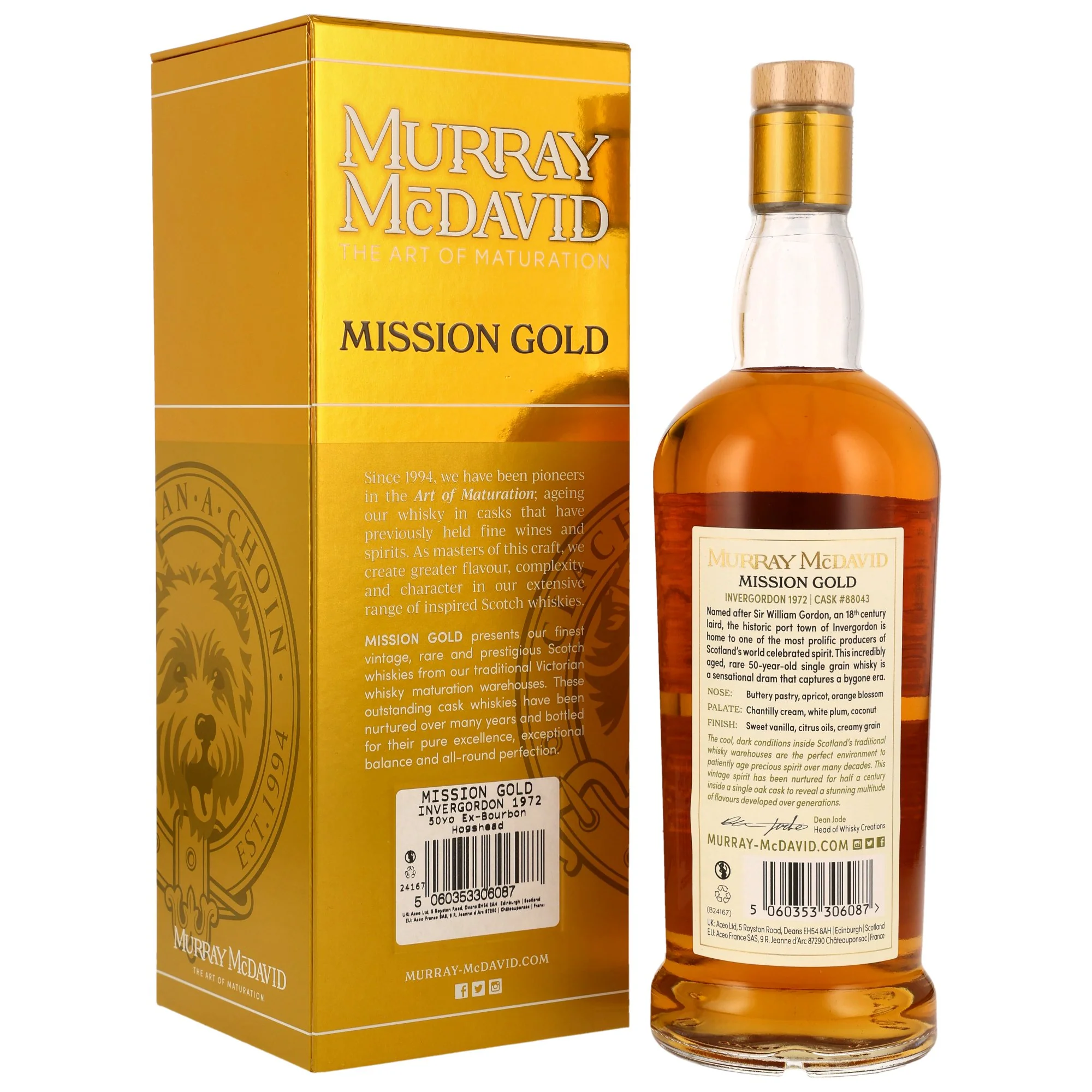 Invergordon 50 Jahre Murray McDavid 1972/2024 43,7% 0,7l - Image 2