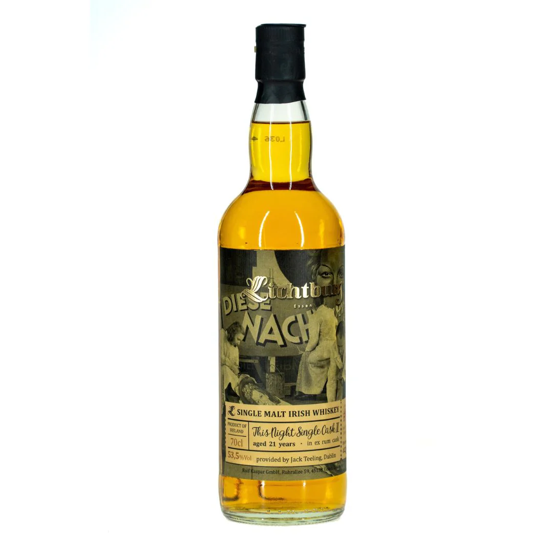 Irish Whiskey 21 Jahre Lichtburg No.9 Rolf Kaspar This Night Single Cask II 53,5% 0,7l