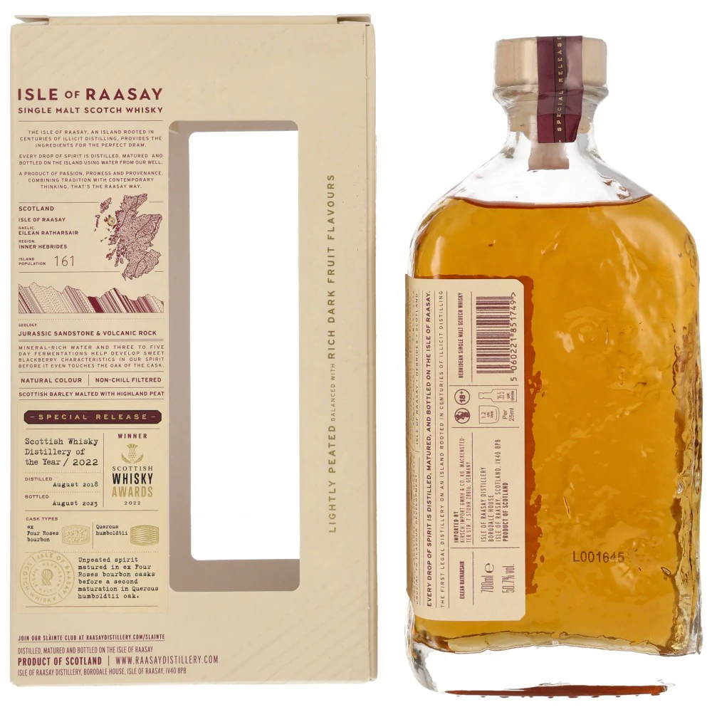 Isle of Raasay 2018/2023 Scottish Distillery of the Year Edition 50,7% 0,7l - Image 2