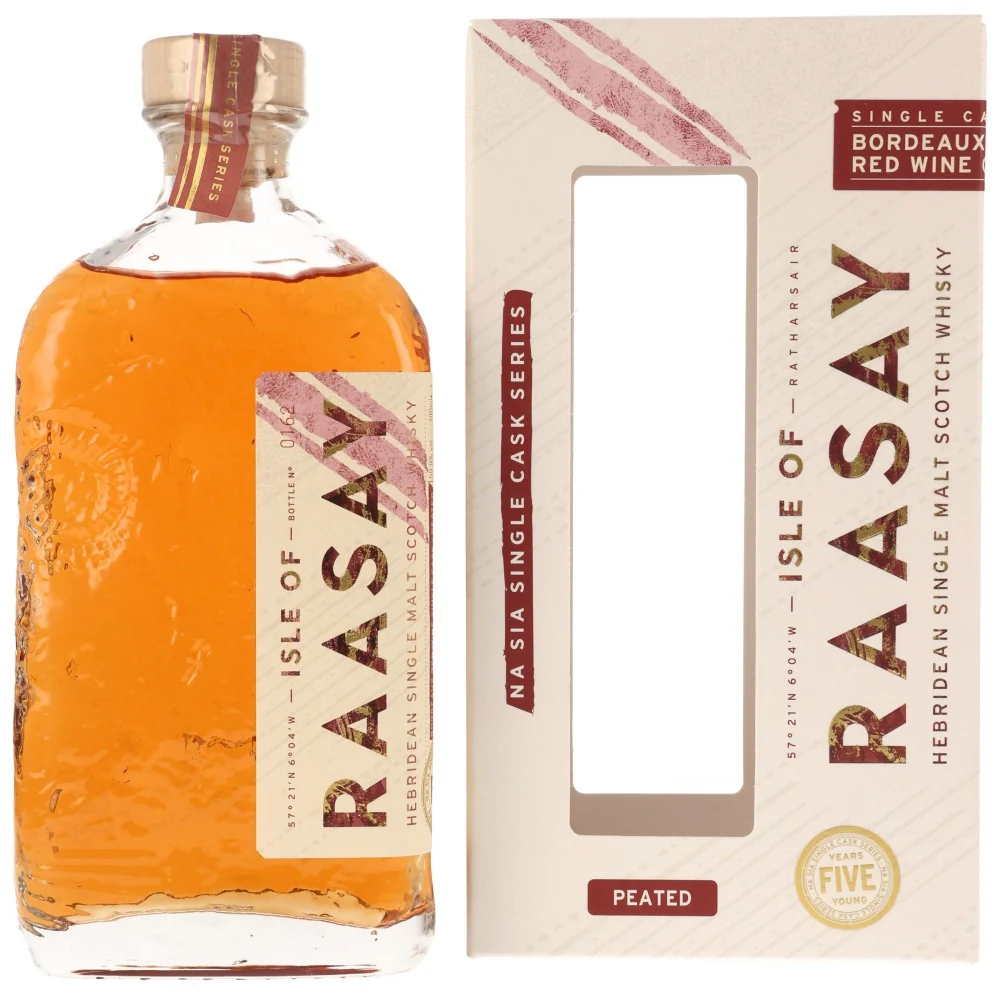 Isle of Raasay 2019/2024 Peated Red Wine Cask #18/721 59,9% 0,7l