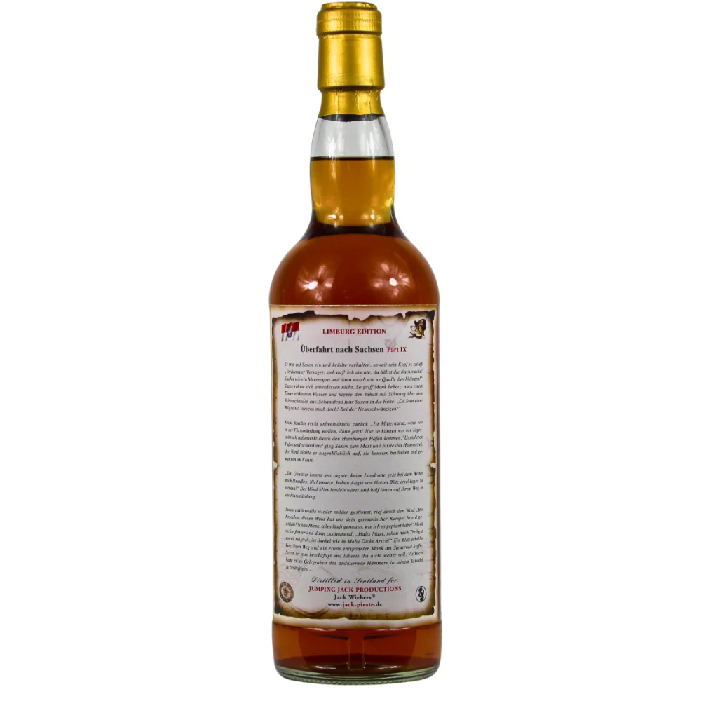Jack's Pirate 7 Jahre Whisky Blend of Islay Malt Cask #207 51,7% 0,7l - Image 2