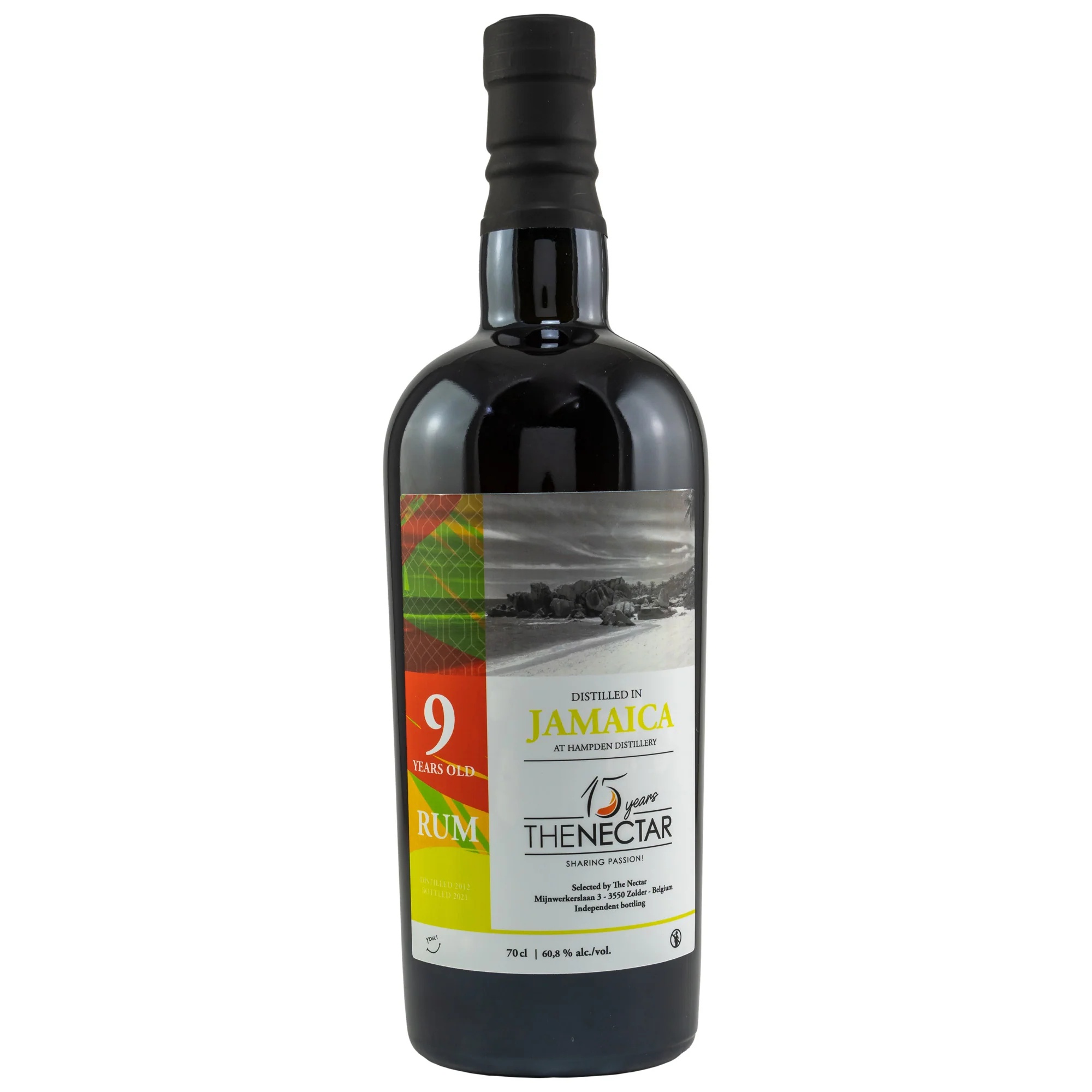 Jamaica Hampden Rum The Nectar 2012/2021 9 Jahre 60,8% 0,7l