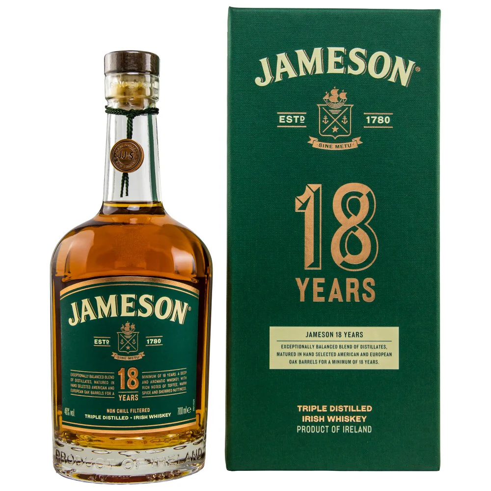 Jameson 18 Jahre Triple Distilled 46% 0,7l