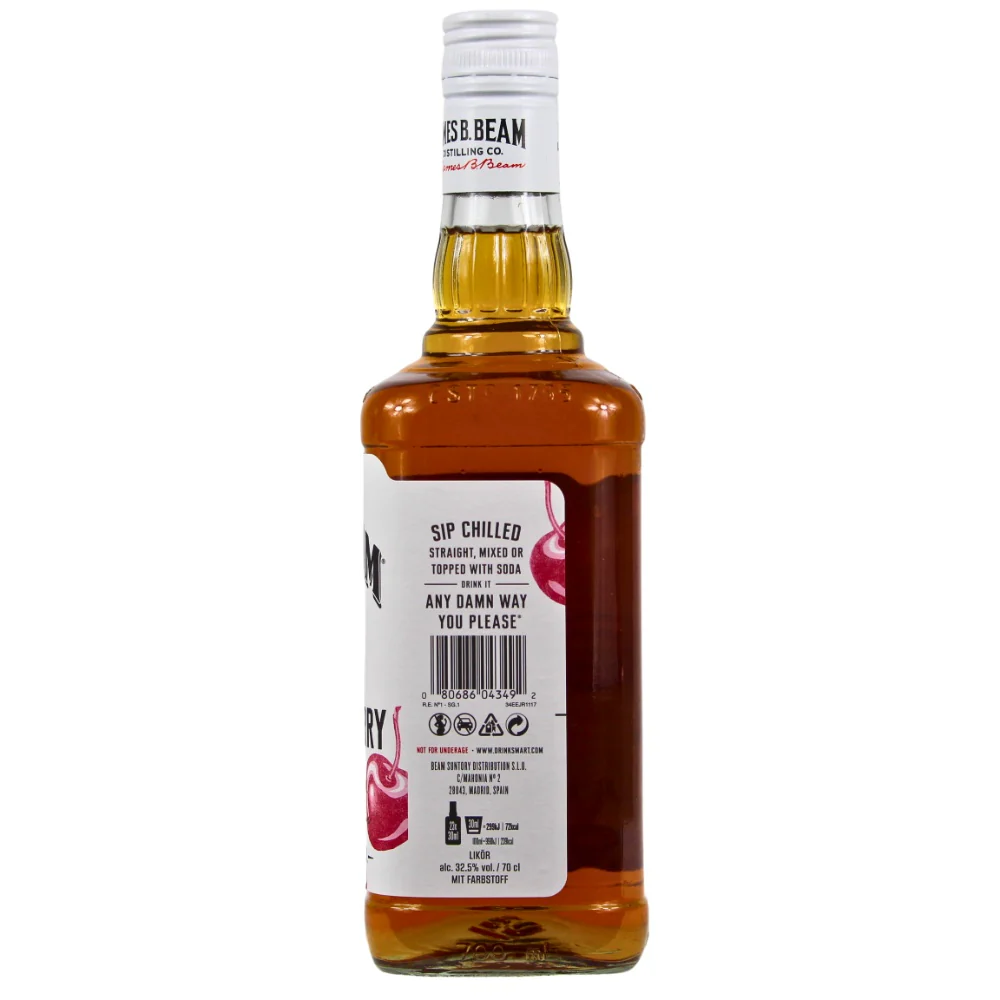 Jim Beam Black Cherry Likör 32,5% 0,7l - Image 2