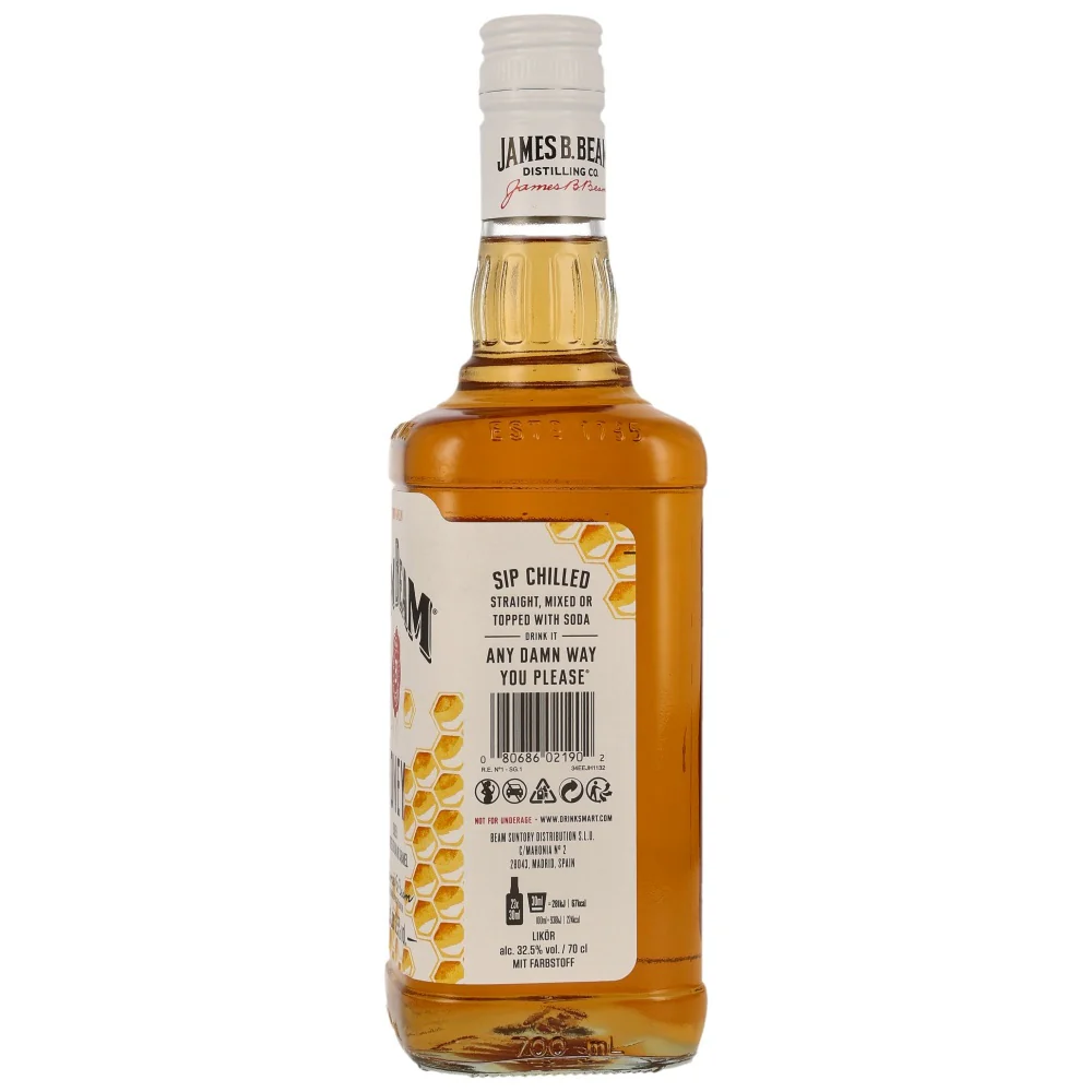 Jim Beam Honey Likör 32,5% 0,7l - Image 2