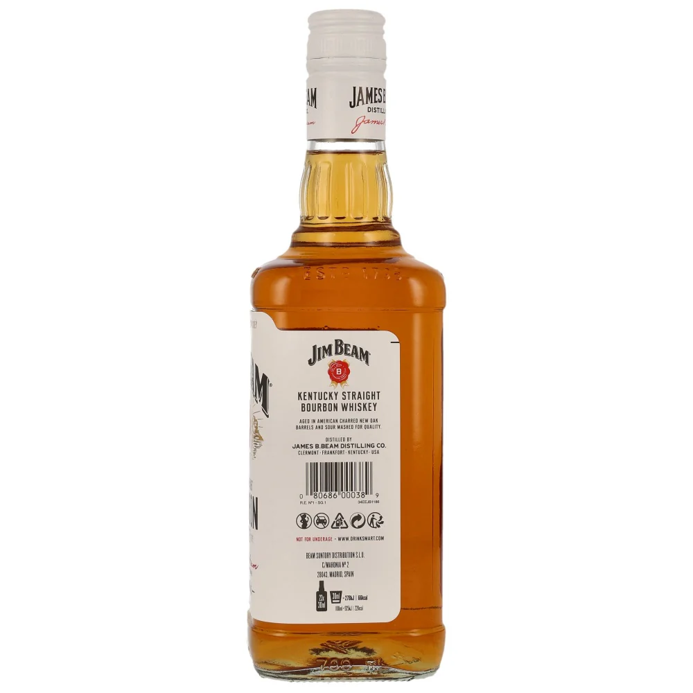 Jim Beam White Label 40% 0,7l - Image 2