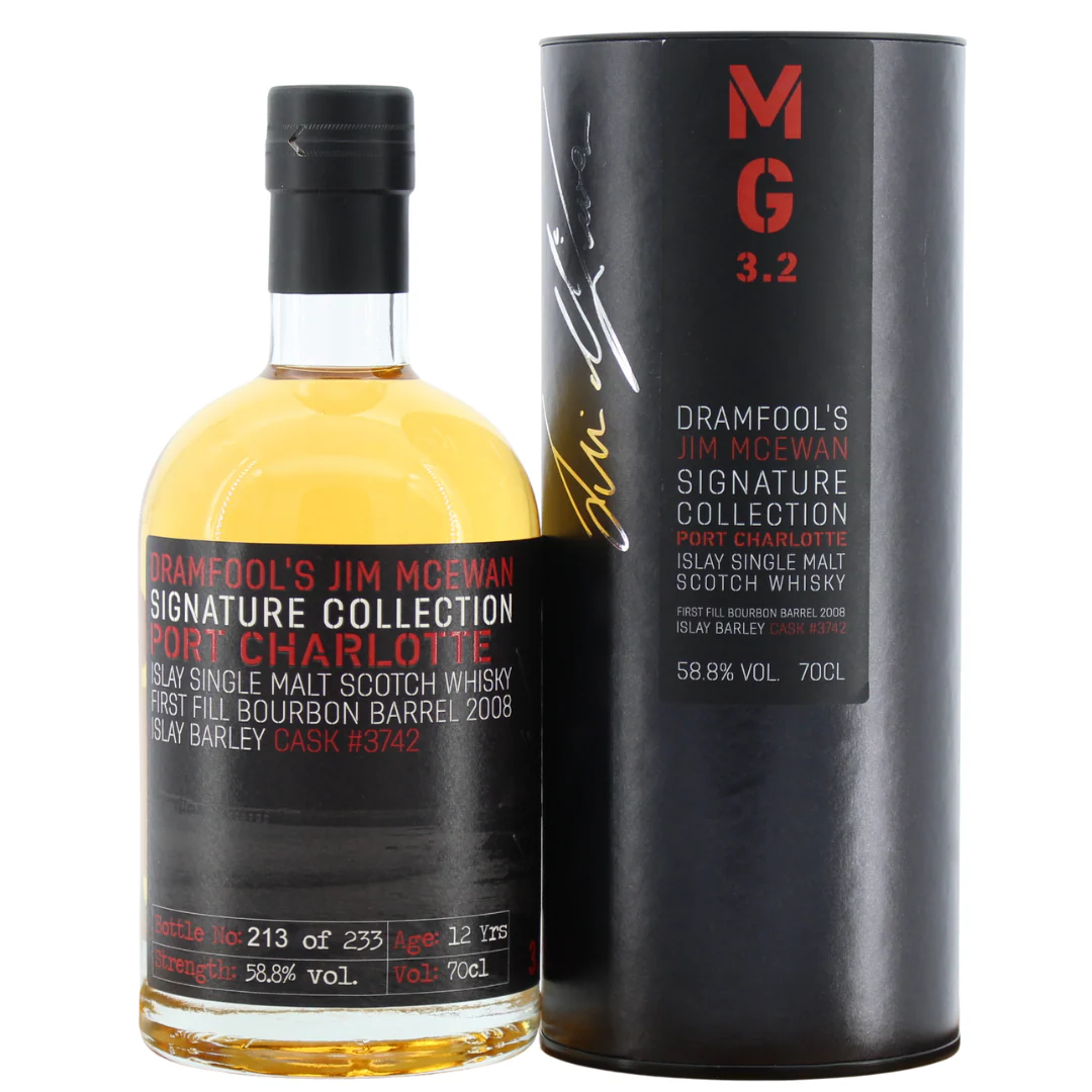 Jim McEwan Signature Collection 12 Jahre Port Charlotte 1st Fill Bourbon Barrel 58,8% 0,7l