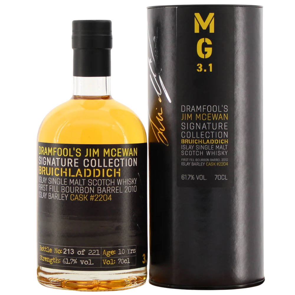 Jim McEwan Signature Collection Islay Barley Bruichladdich 1st Fill Bourbon Barrel 61,7% 0,7l