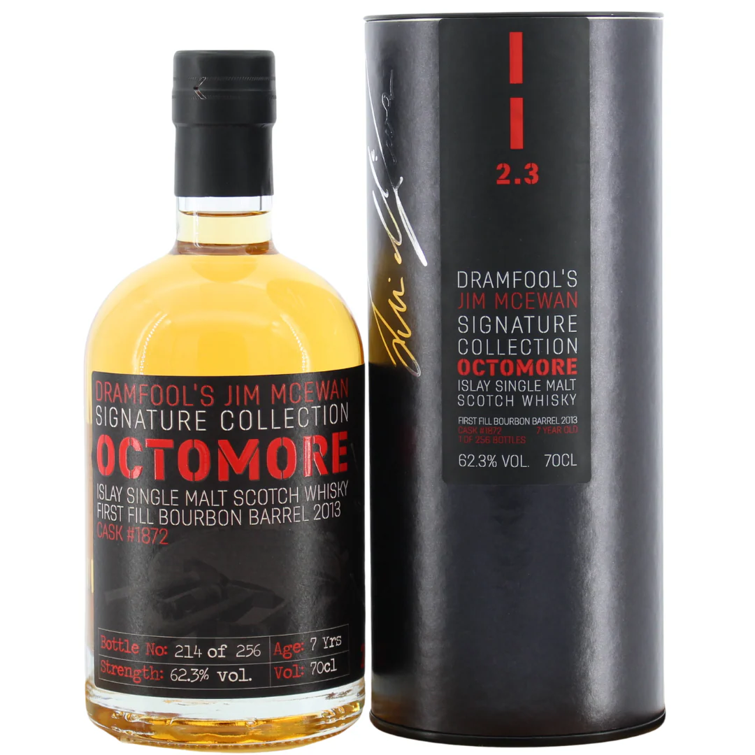Jim McEwan Signature Collection 7 Jahre Octomore 1st Fill Bourbon Barrel 62,3% 0,7l