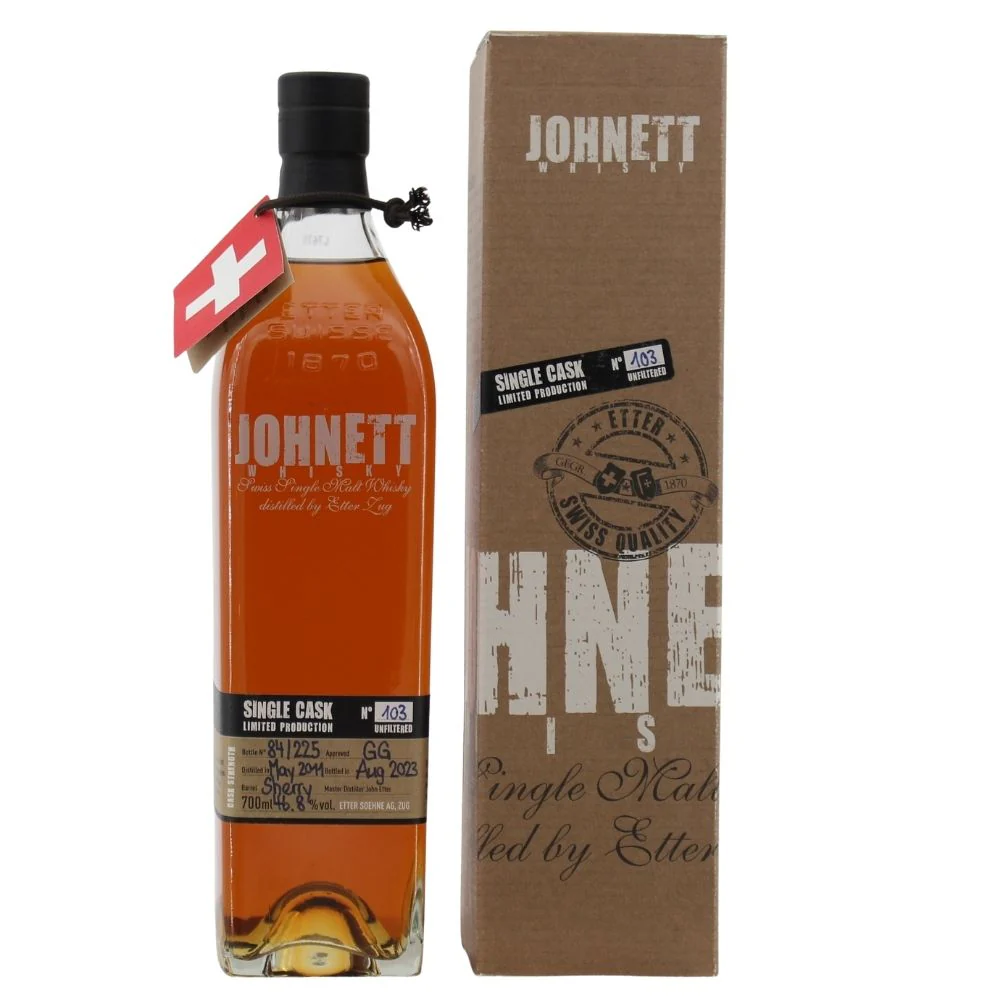 Johnett Swiss Single Malt Single Cask #103 46,8% 0,7l