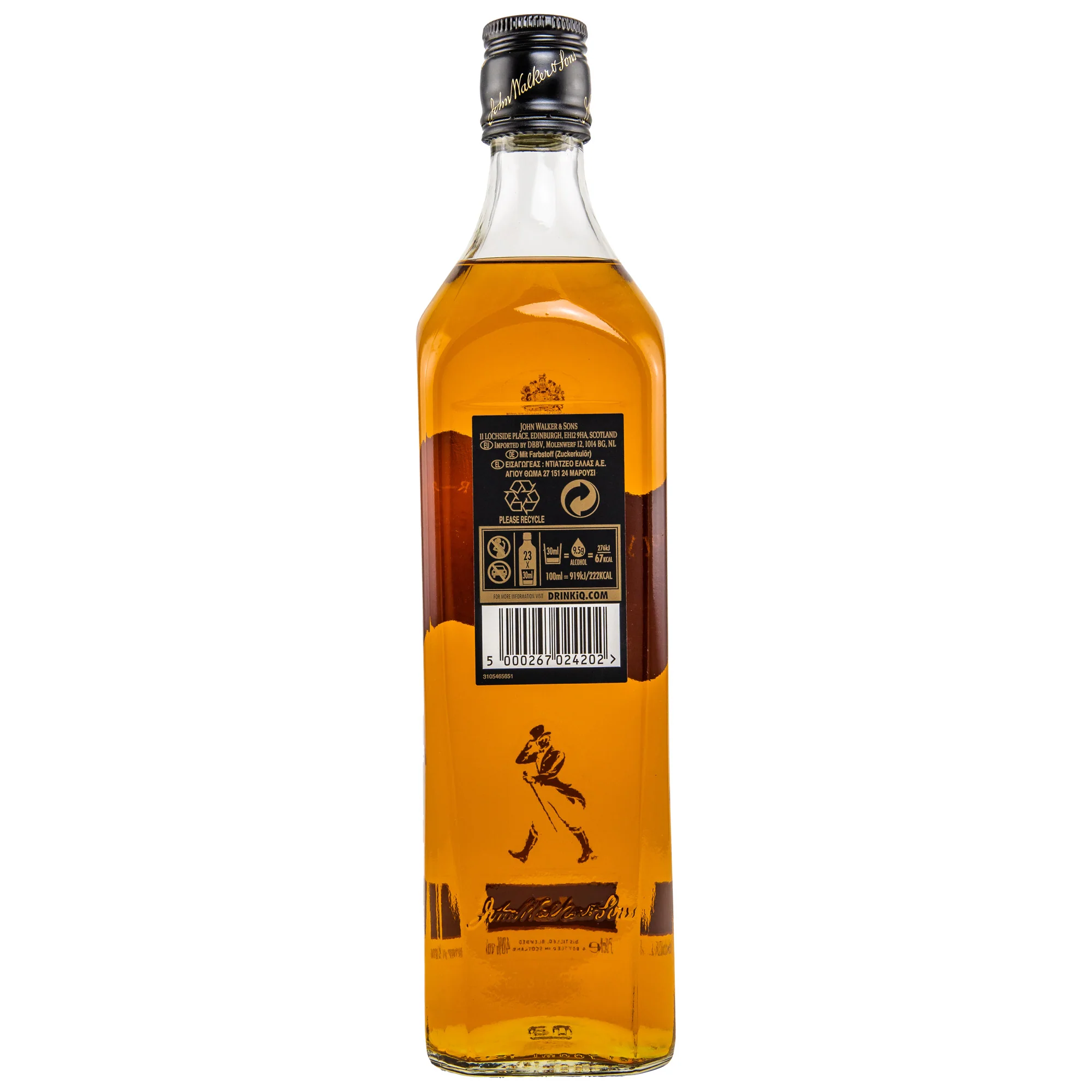 Johnnie Walker Black Label 12 Jahre 40% 0,7l - Image 2