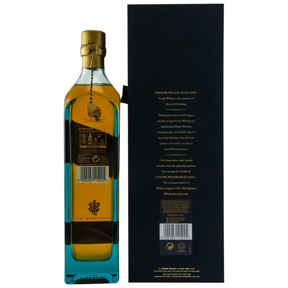 Johnnie Walker Blue Label 40% 0,7l - Image 2