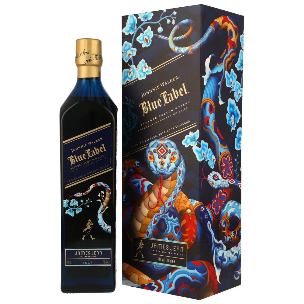 Johnnie Walker Blue Label Chinese New Year - Year of the Snake (James Jean) 40% 0,7l