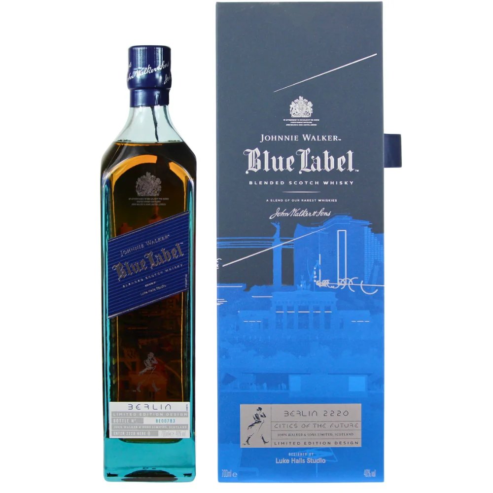Johnnie Walker Blue Label Cities of the Future Berlin 40% 0,7l