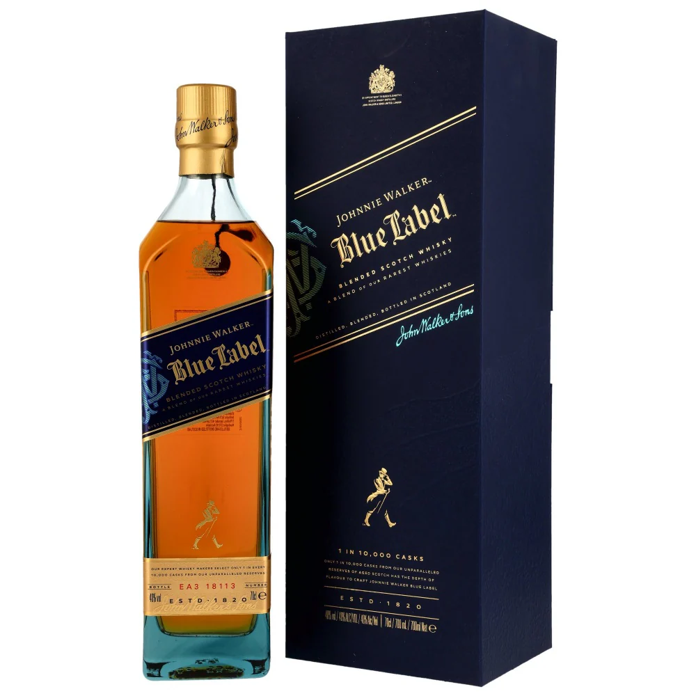 Johnnie Walker Blue Label Neue Ausstattung 2024 40% 0,7l
