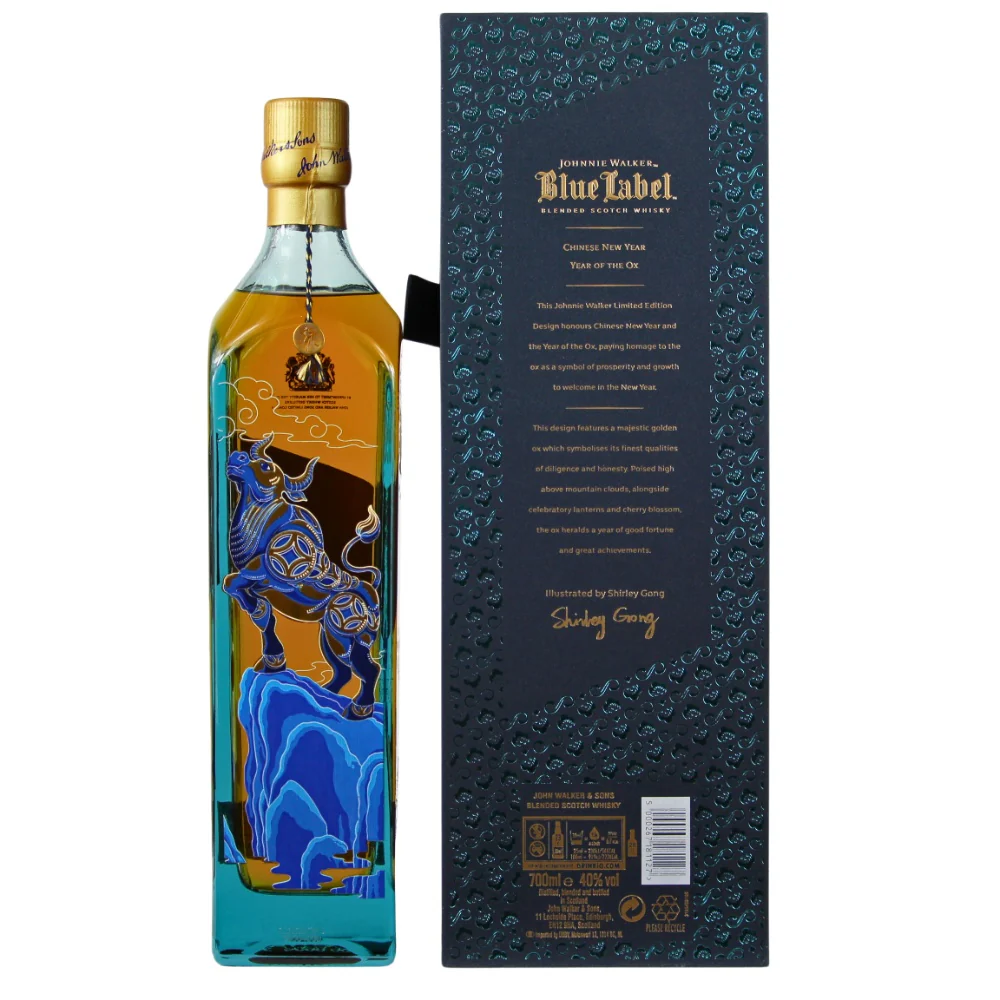 Johnnie Walker Blue Label Year of the Ox 40% 0,7l - Image 2