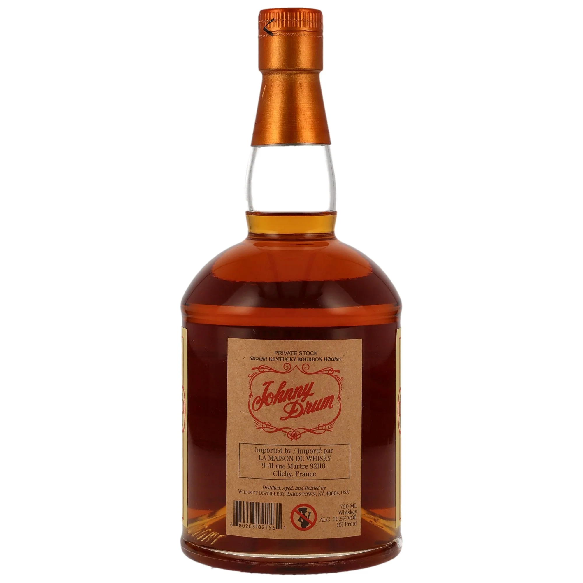 Johnny Drum Private Stock Sour Mash 50,5% 0,7l - Image 2