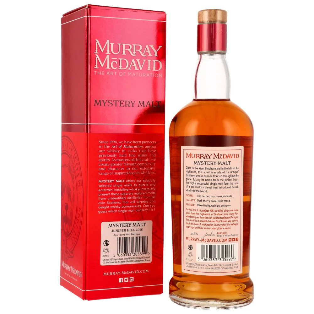 Juniper Hill 2015/2024 8 Jahre Tawny Port Barrique Murray McDavid 53,4% 0,7l - Image 2