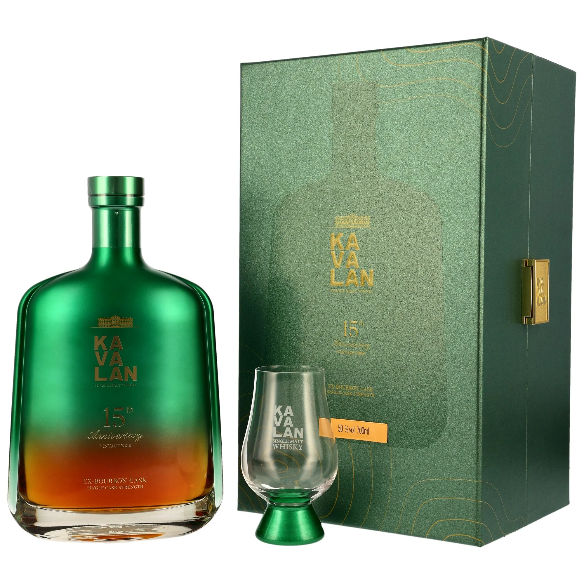 Kavalan 15 Jahre 2009/2024 15th Anniversary Ex-Bourbon Cask #B090814025B 50% 0,7l - Image 2