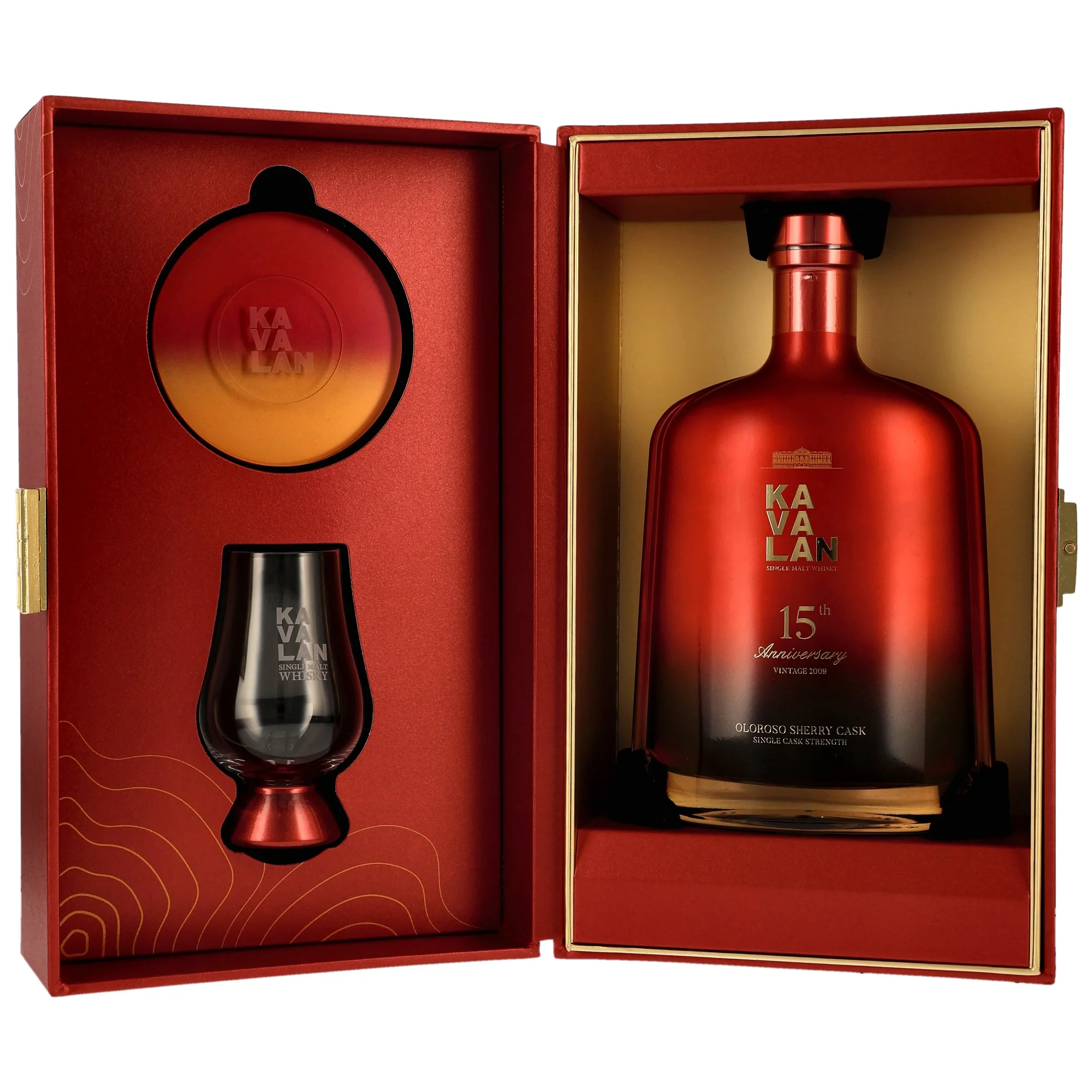 Kavalan 15 Jahre 2009/2024 15th Anniversary Oloroso Cask #S090608008A 57,1% 0,7l