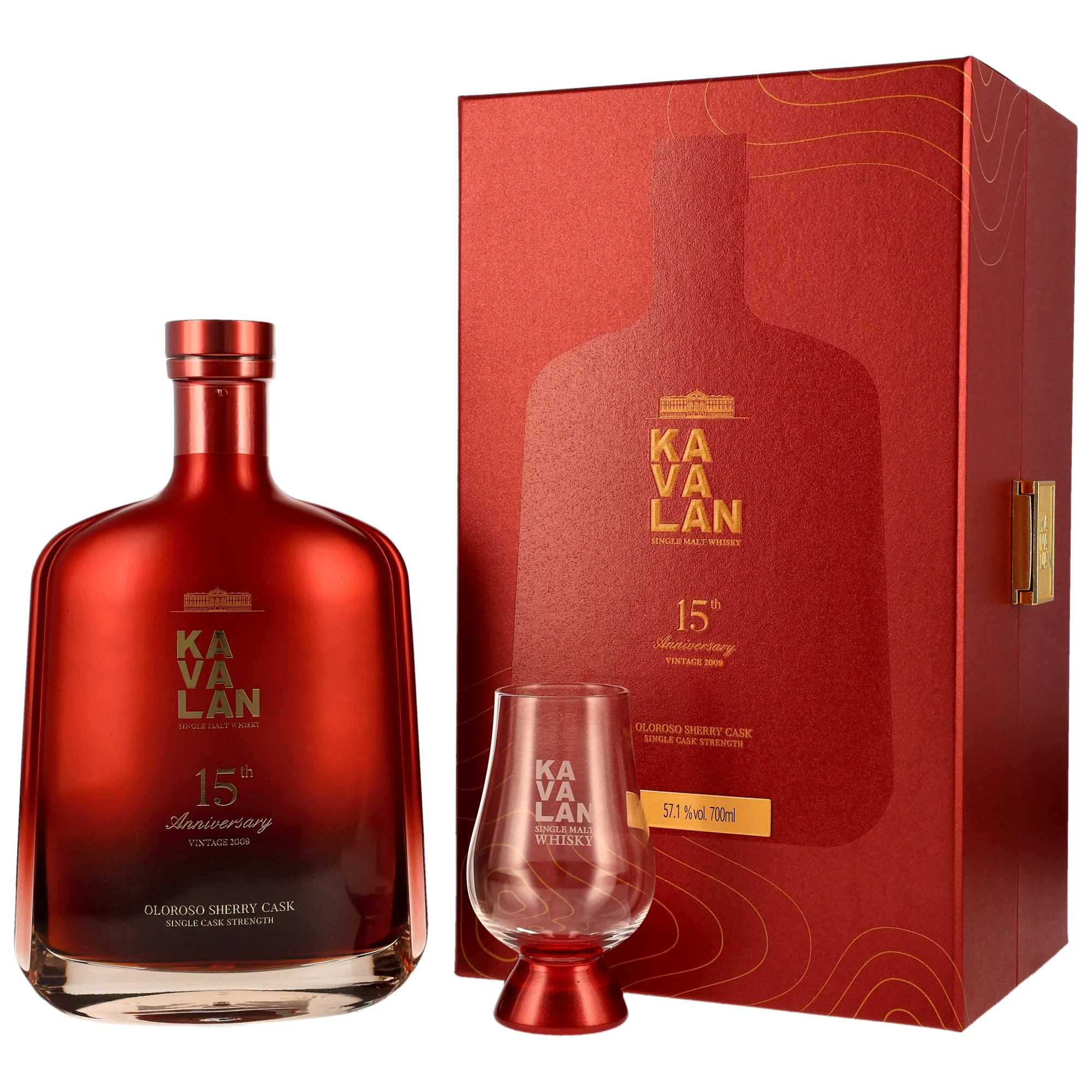 Kavalan 15 Jahre 2009/2024 15th Anniversary Oloroso Cask #S090608008A 57,1% 0,7l - Image 2