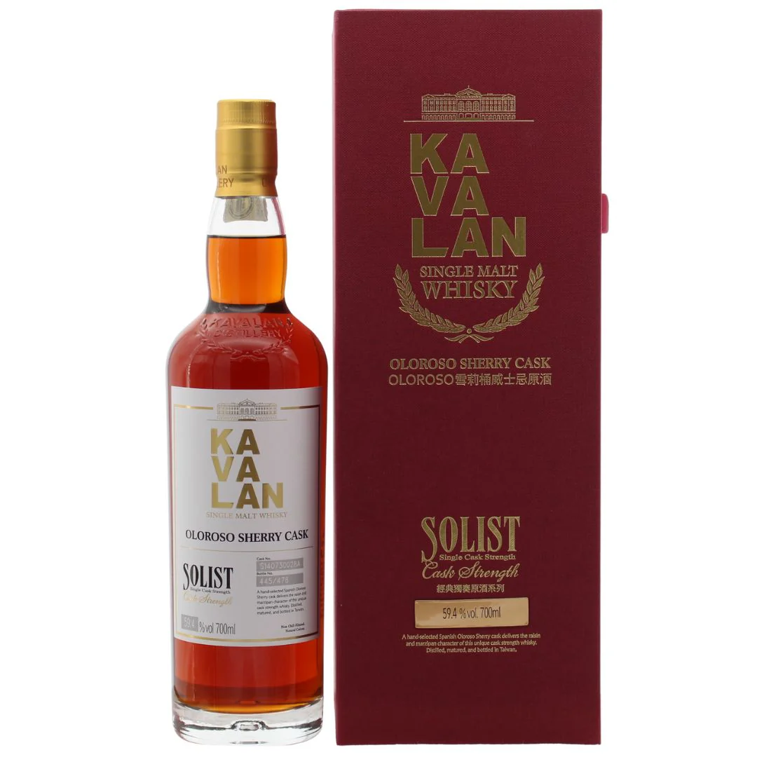 Kavalan 8 Jahre 2014/2022 Solist Oloroso Sherry Single Cask Strength 59,4% 0,7l
