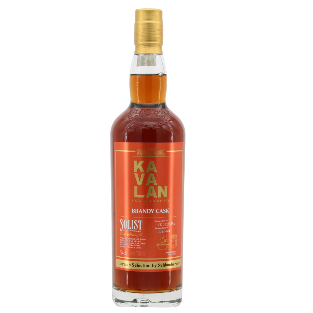 Kavalan 8 Jahre 2017/2025 Solist Brandy Single Cask Strength 54,8% 0,7l - Image 2