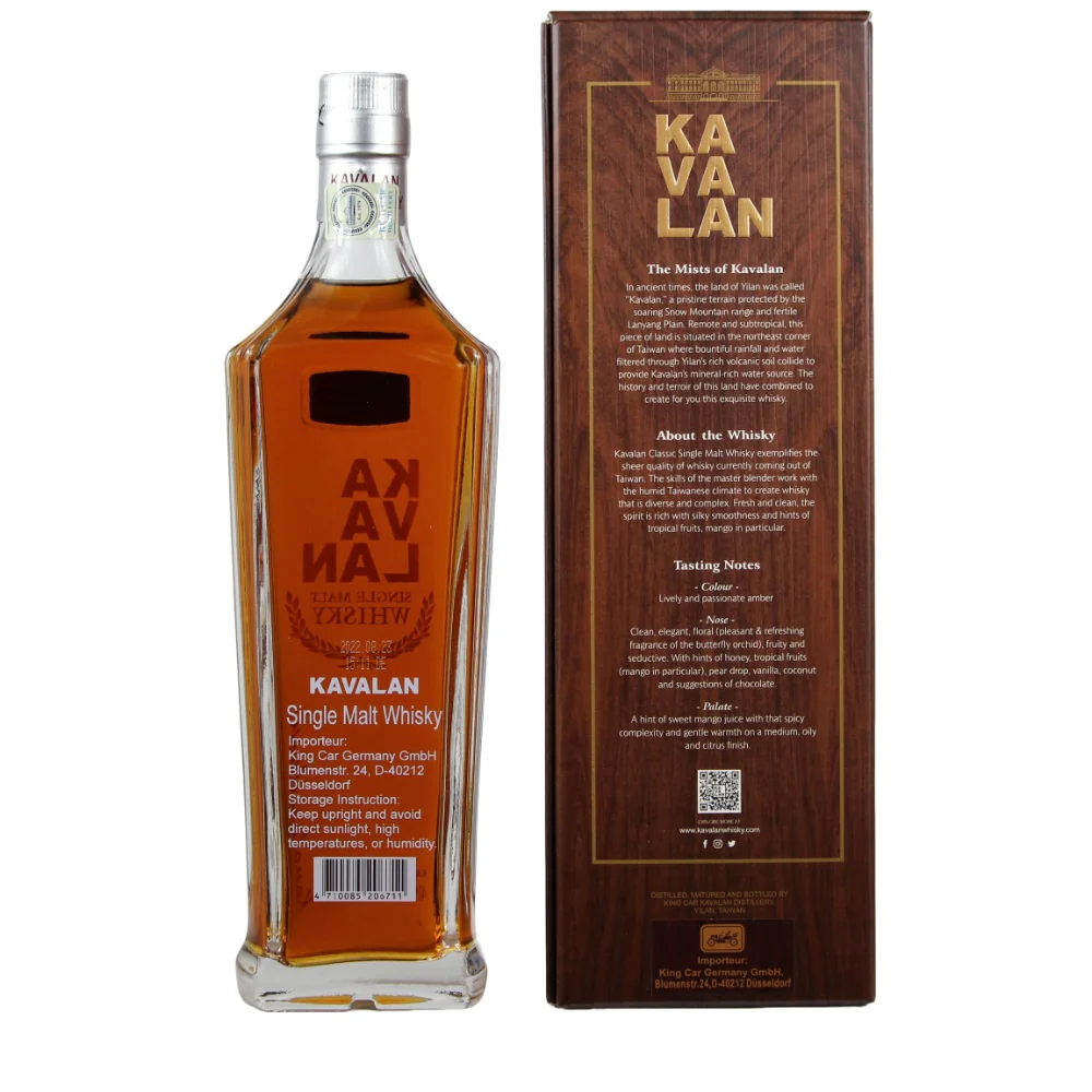 Kavalan Classic 40% 0,7l - Image 2