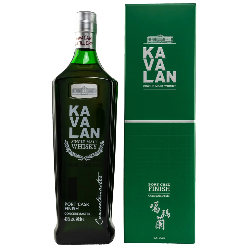 Kavalan Concertmaster Port Cask Finish 40% 0,7l