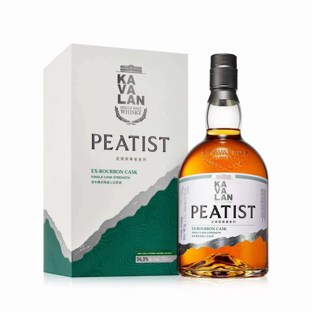 Kavalan Peatist Ex-Bourbon 56,3% 0,7l