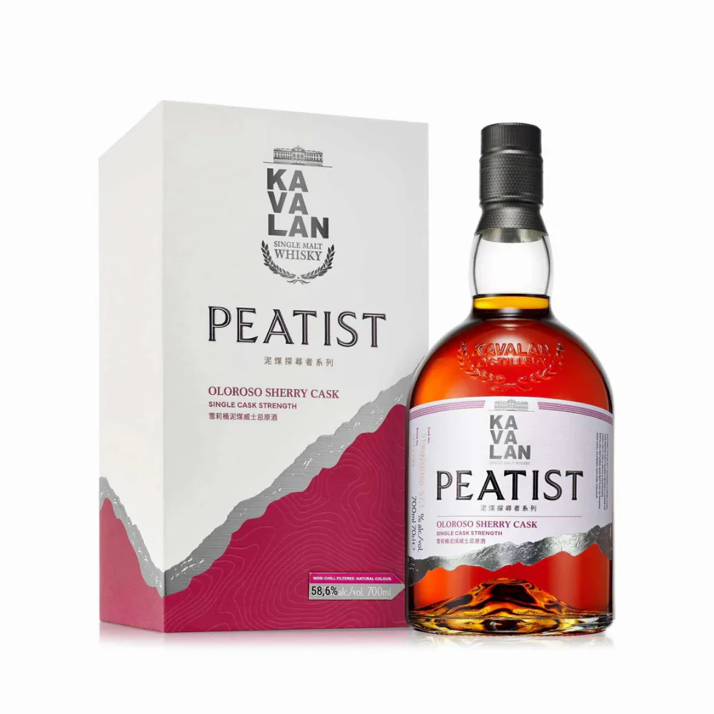 Kavalan Peatist Oloroso Sherry Cask 58,6% 0,7l