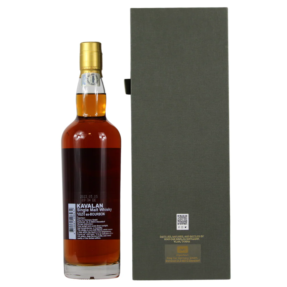 Kavalan Solist Ex Bourbon Cask #B150114127A 58,6% 0,7l - Image 2