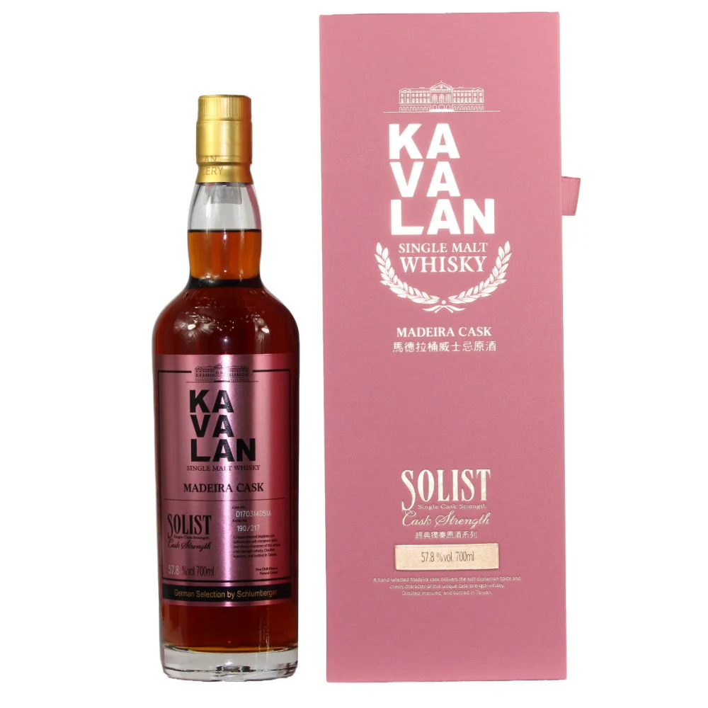 Kavalan Solist Madeira Cask #D170314051A 57,8% 0,7l