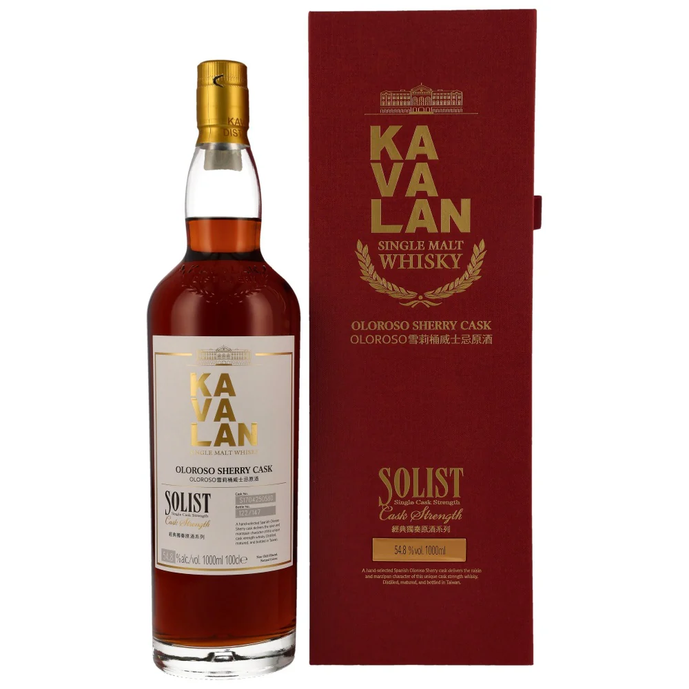 Kavalan Solist Oloroso Sherry Cask 54,8% 1l