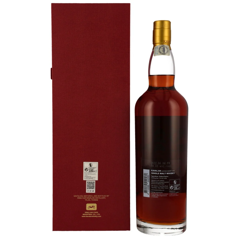 Kavalan Solist Oloroso Sherry Cask 54,8% 1l - Image 2